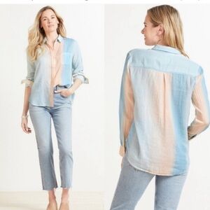 RAILS Charli Shirt In Sunset. A8